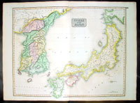 1815 Large Thomson Map of Japan & Korea