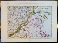 1778 Zatta Map of St Lawrence River Nova Scotia Canada