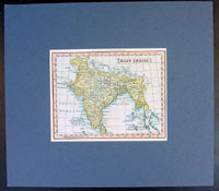 1750 Russell Map of India & Burma - East Indies